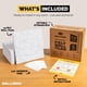 thumbnail image 3 of Panel de corcho WallHero Office, 59 x 36 cm, 15 unidades, baldosas de fieltro, color gris, 3 of 5