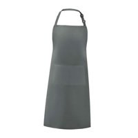 Bothyi - Delantal De Cocina Delantal De Chef Delantal De Cocina Para Restaurante Salón De Peluquería Canina Gris