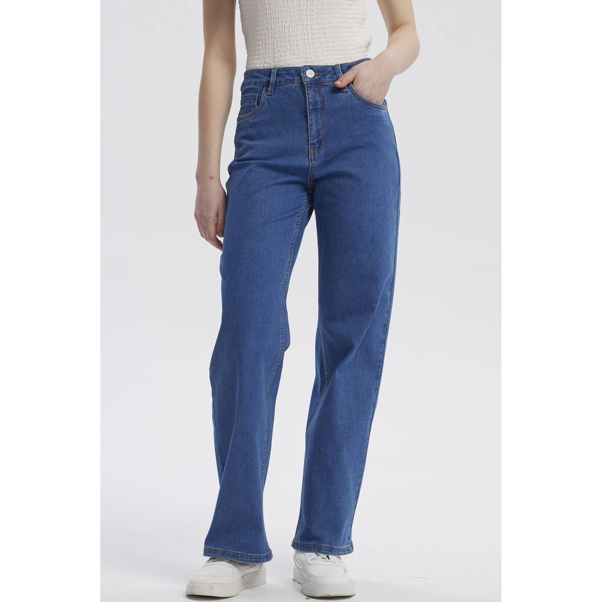 Fashionspark - Jeans Mujer Wide Leg Sofia Azul - Ll