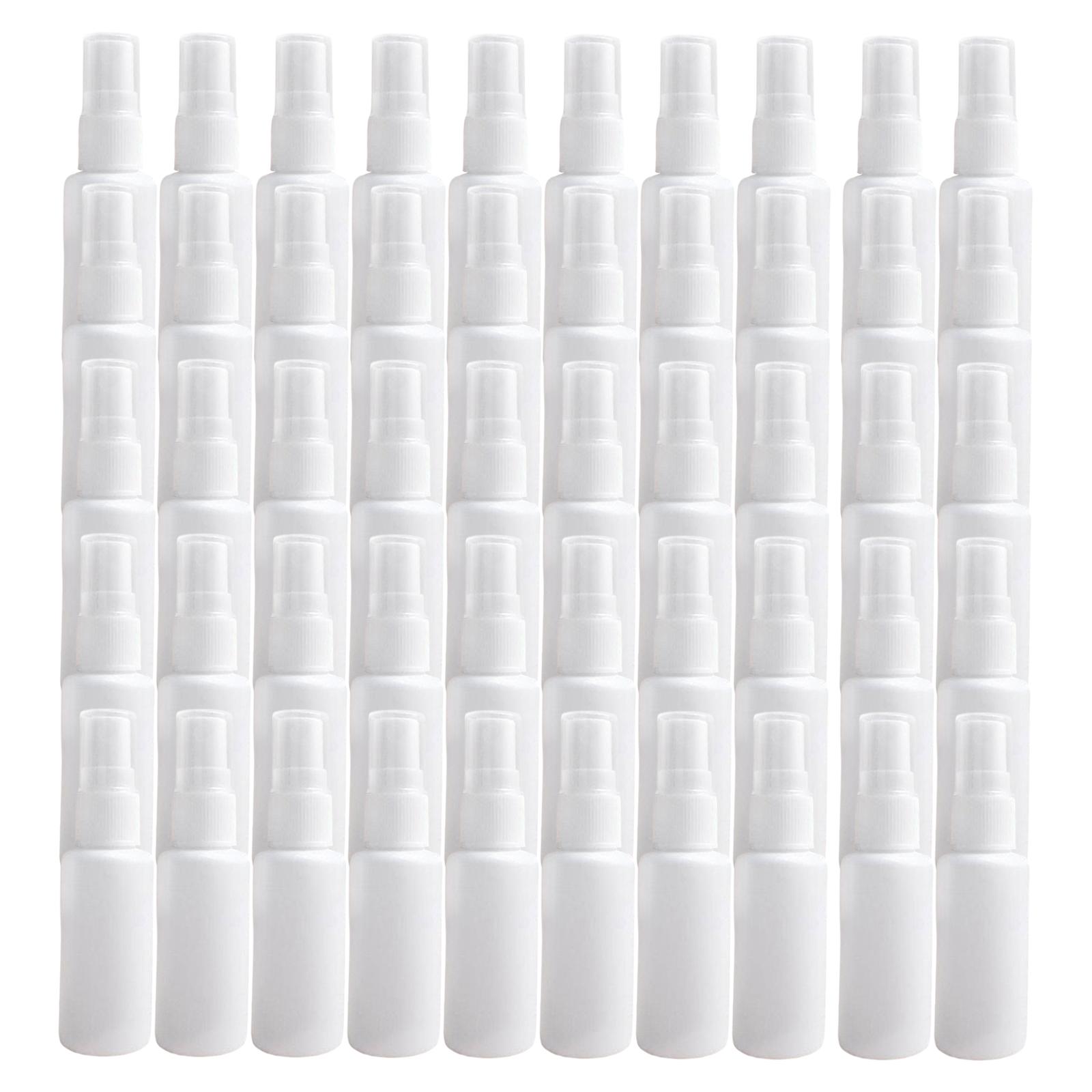 Ioensy - 50 Uds Botella Rociadora Vacía Transparente 30Ml Atomizador Con Bomba Pulverizador