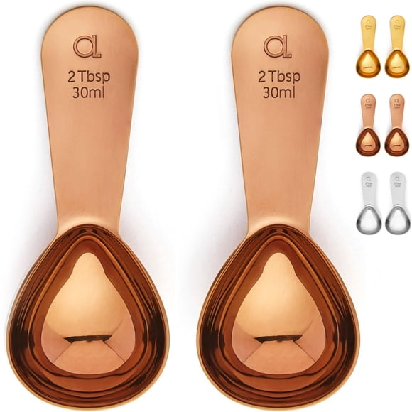 Cuchara de café Apace Living de acero inoxidable de 30 ml (juego de 2)