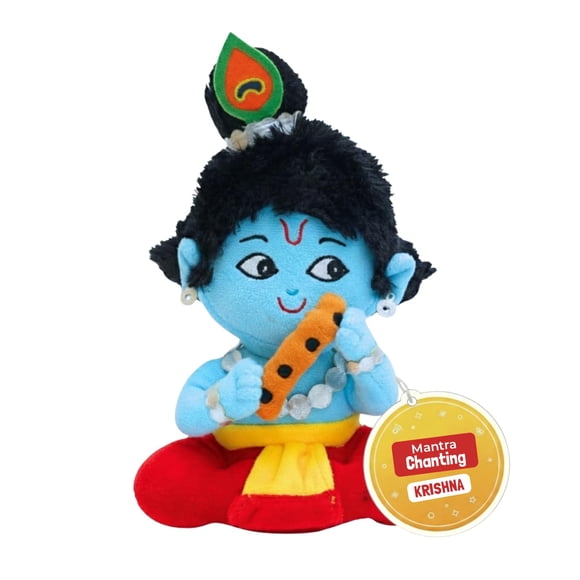 Juguete de Peluche Musical Baby Krishna Pequeño 15 cm