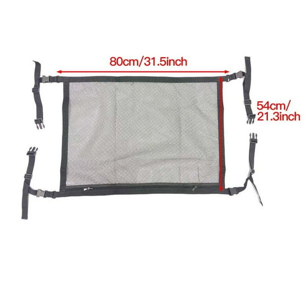 Car Ceiling Cargo Net Storage Net For Car Large Car Ceiling Cargo Net Pocket Mesh Car Roof Organizer For SUV Long Trip Camping