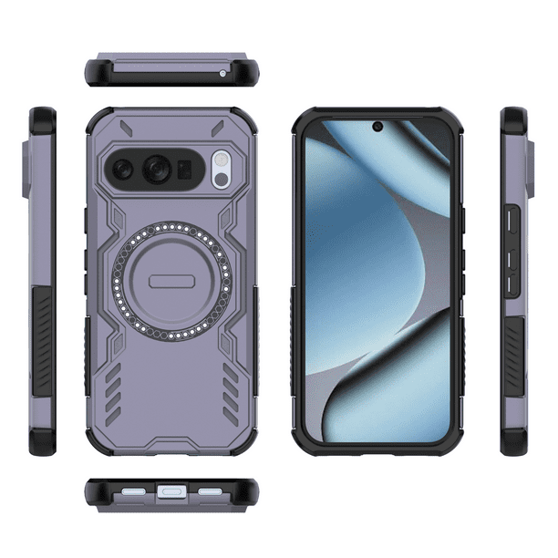 Funda GANGXUN para Google Pixel 10 Pro 5G , magnética, resistente a golpes, con soporte, unisex, carga inalámbrica