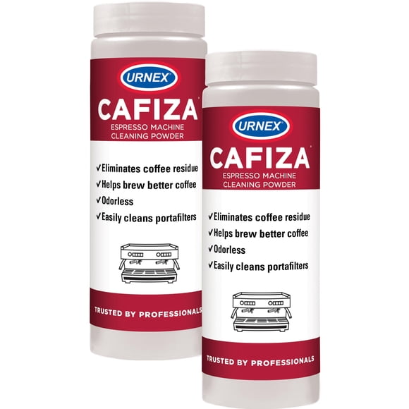 Polvo limpiador para máquinas de café espresso Urnex Cafiza 566 g (paquete de 2)