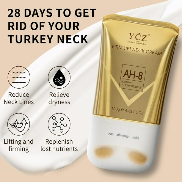 Crema reafirmante para el cuello Ycz Ah8 que reduce las líneas e