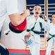 thumbnail image 5 of Guantes Xinluying, saco de boxeo, taekwondo, karate, para combate, 5 of 6