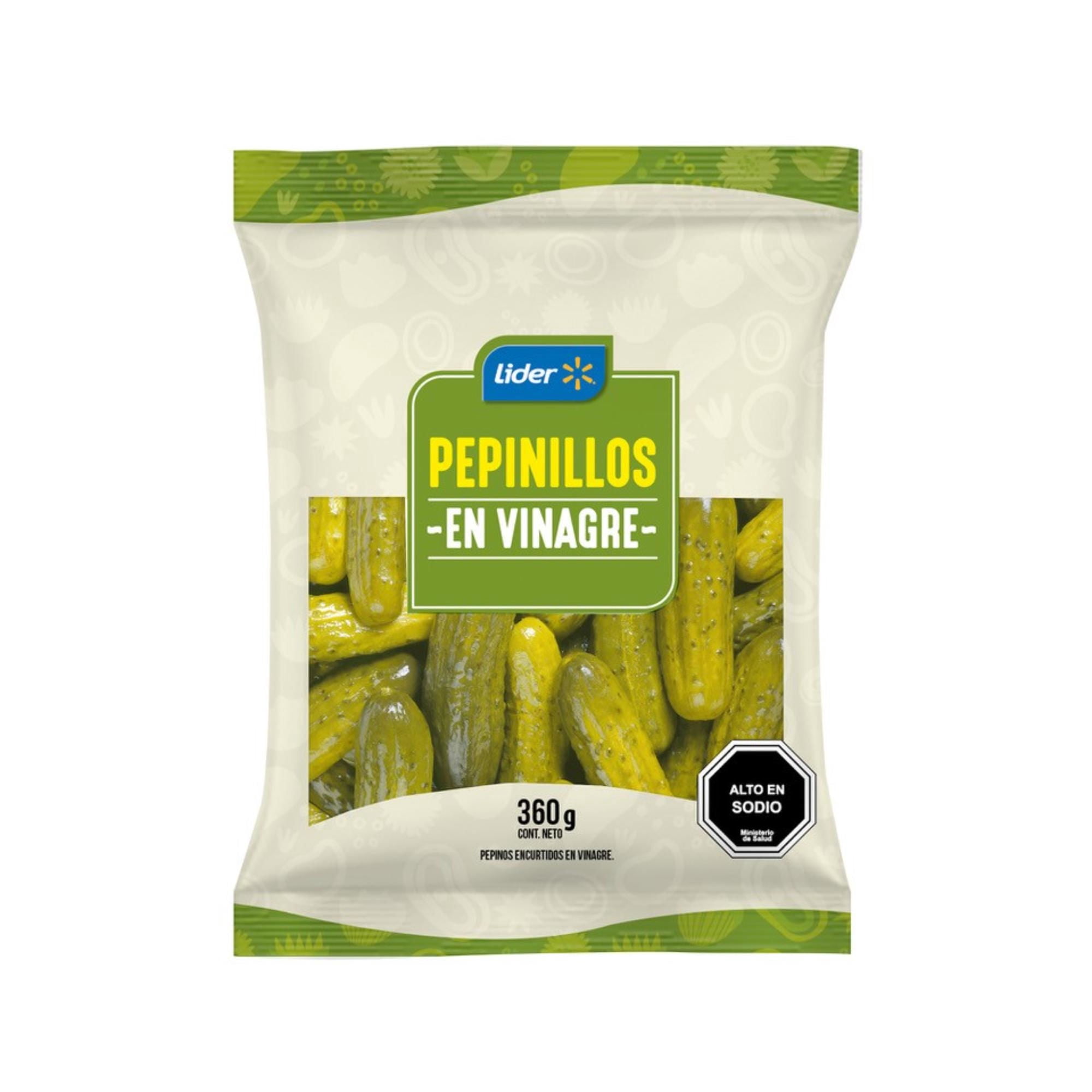 Pepinillos En Vinagre 180 g Lider