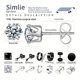 thumbnail image 4 of 24pcs Men's Punk Earrings: Creative & Trendy Stainless Steel Jewelry Set, 4 of 5