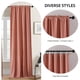 thumbnail image 2 of Cortinas De Terciopelo Rosa 274 Cm De Longitud 2 Paneles Opacas, 2 of 8
