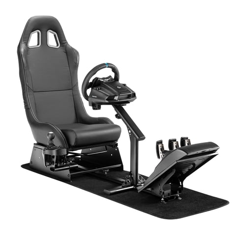 Racing Games - Simulador Cockpit Negro Logitech Thrustmaster Moza Pxn