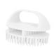 thumbnail image 2 of Cepillo de Champú para Cuero Cabelludo, Cepillo Exfoliante para Lavado de Cabello, Cepillo Manual Ergonómico Húmedo Y Seco, Depurador de Cuero Cabellu Blanco, 2 of 5