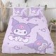 thumbnail image 3 of Kuromi Soft 3D Printed Duvet Cover Bedding Set with Comforter Cover 3 Piece Set, 3 of 5