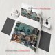 thumbnail image 1 of 3pcss Twilight Collage Classic Characters with Fox Town Scene Pattern Set Soft And Comfortable Bedding Set, 1 of 1