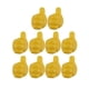 thumbnail image 2 of 10 Uds. Ganchos De Pared Para Pulgar Clip De Cable Auriculares Soporte De Cables Para Oficina En Casa Amarillo, 2 of 3