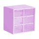 thumbnail image 4 of Organizador De Cajones Pequeño Para Escritorio, Organizador De Cuentas Para Tocador, Manualidades De Bricolaje, Oficina, Morado, 4 of 5