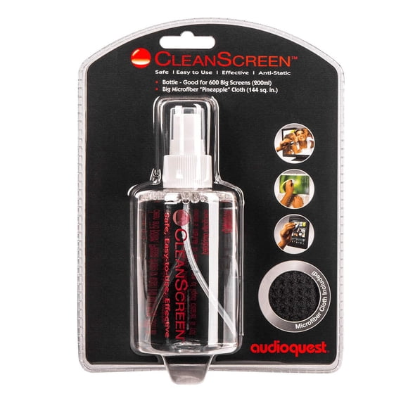 Limpiador de Pantallas AudioQuest CleanScreen 200 ml Antiestático