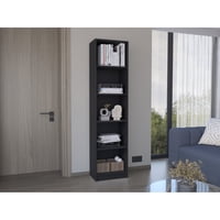 Tuhome - Estante Biblioteca Home-E 5 Niveles Wengue
