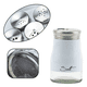 thumbnail image 3 of Salero y pimentero de acero inoxidable con fondo de cristal, accesorios de cocina modernos, 3 of 5
