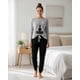 thumbnail image 1 of Pijama Mujer Algodón Yoga Gris gris M, 1 of 7