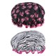 thumbnail image 5 of 2pcs Gorro De Ducha Impermeable De Doble Capa Ba?o Protección Del Cabello Accesorios De Ba?o Para Adultos, 5 of 6