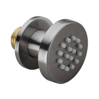 Bothyi - Cabezal De Ducha Cepillado De 2 Pulgadas Rociadores De Ducha De Cuerpo Redondo Para El Hotel De Baño