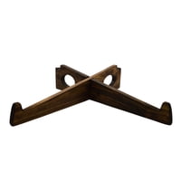 Importclick - Soporte Alzador Notebook Ecológico Madera Nativo Café