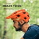 thumbnail image 5 of Casco para Bicicleta BATFOX LA303 Naranja XL 61-63 cm, 5 of 7
