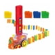 thumbnail image 1 of Juguete Tren Domino 80 Piezas Luces Sonido Colores Infantil, 1 of 3