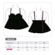 thumbnail image 4 of Tankini basico estampado negro, 4 of 4