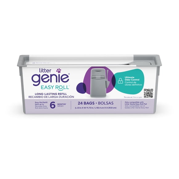 Bolsas de recarga Litter Genie Easy Roll, paquete de 1 paquete, lo último en control de olores