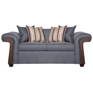 Ruzam Mobel - Sofá 2 Cuerpos Napoles Gris