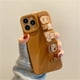 thumbnail image 1 of Cute Cartoon Glitter Bear Wrist Strap Stand Case for iPhone 11, 12, 13, 14 Pro Max - Soft & Stylish Cover!, 1 of 3