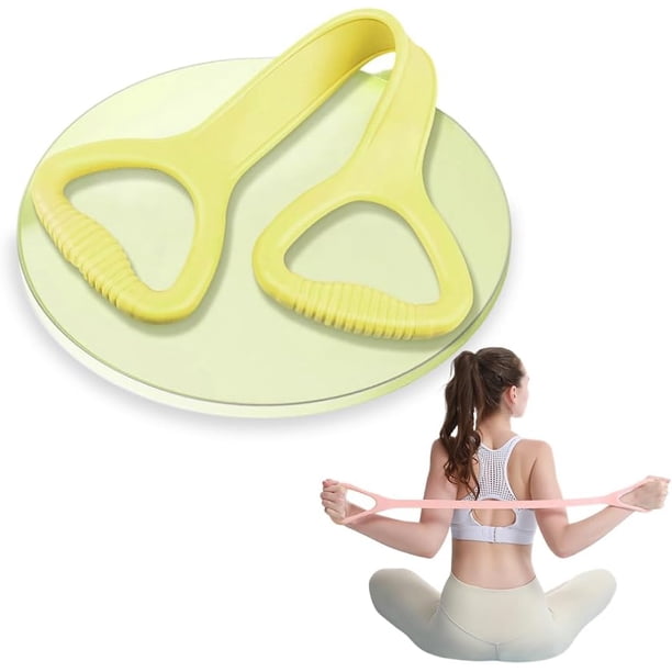 Bandas resistencia silicona figura 8 elásticas ejercicio brazo espalda hombro yoga