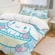 thumbnail image 1 of Cinnamoroll Quilt Set Thicken Soft 3 Pieces Bedding Set All Season Duvet Cove with 2 Pillowcases for Adult Women Girls Teens Home Room Decor, 1 of 5