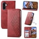 thumbnail image 1 of Funda Flip FOXDOCK para Samsung Galaxy A56 , Estilo Billetera con Diseño Rombo, Correa de Mano y Soporte, Uso Diario, 1 of 6