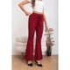 thumbnail image 1 of Pantalon Calza Mujer Flare Lanilla Tiro Alto Full Elasticado 5050, 1 of 4