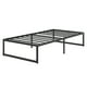 thumbnail image 1 of Base de Cama Europea de Acero Negro 105x190 cm Zen 1,5 Pza  - Vincenzi, 1 of 10