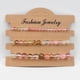 thumbnail image 1 of 3pcs/set Colorful Natural Stone Beads Bracelets - Stretchable Bangle Jewelry Gift for Women, 1 of 5