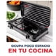 thumbnail image 4 of Cocina Encimera a Gas Licuado 2 Platos Cocinilla Negra, 4 of 6
