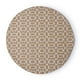 thumbnail image 1 of Set 2 Individuales Summer Circular Marrón/Bla BVS, 1 of 3