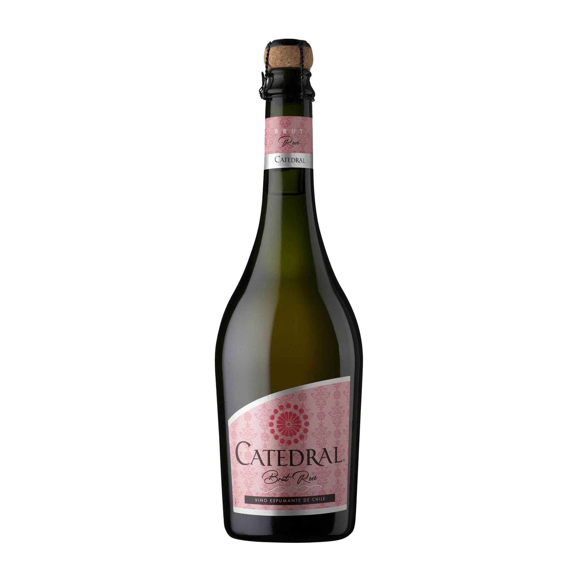 Vino Botella Brut Rose 750 ml Catedral