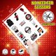 thumbnail image 4 of Tatuajes temporales frawharmone 96 piezas Rock N Roll, 4 of 8