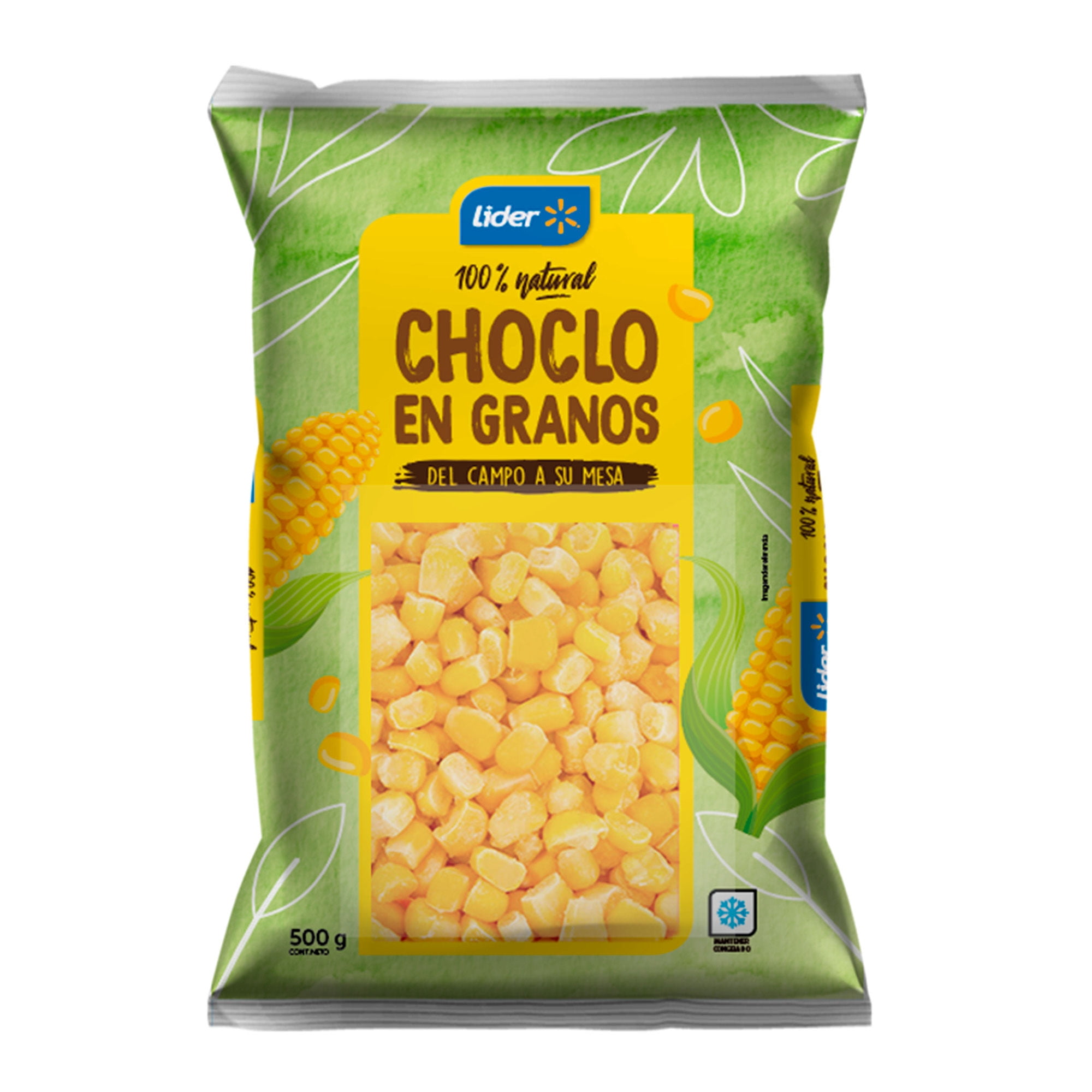 Choclo En Granos Congelado 500 g Lider