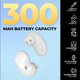 thumbnail image 4 of Auriculares Coby inalámbricos Bluetooth estilo bean color blanco, 4 of 6