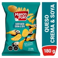 Papas Fritas Queso Crema Y Soya 180 G Marco Polo