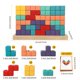 thumbnail image 2 of PUZZLES iuuoi Bloques de Madera Apilables 3D Montessori, 2 of 8