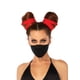 thumbnail image 5 of Disfraz Leg Avenue Killer Ninja negro/rojo para mujer, talla pequeña, 5 of 8