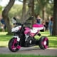thumbnail image 2 of Moto Niños Electrica 3 Ruedas Nitro Italy V4 Luz Y Sonido Rosada, 2 of 6