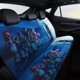 thumbnail image 4 of Zombi Disney-theme Car Rear Seat Covers Back Elastic Flexible Car Seat Covers Decorative Fits Most Cars 120x59x76cm, 4 of 6